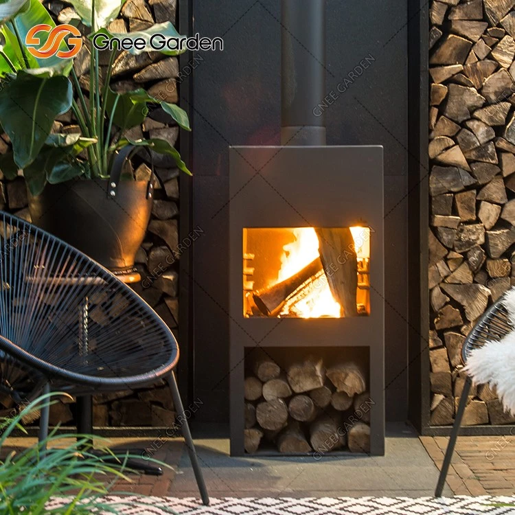 Corten Steel Fire PlaceGarden Decorative Fire Pit Wood Burning Fire with Grill 3 Corten Steel Fire PlaceGarden Decorative Fire Pit Wood Burning Fire with Grill 3