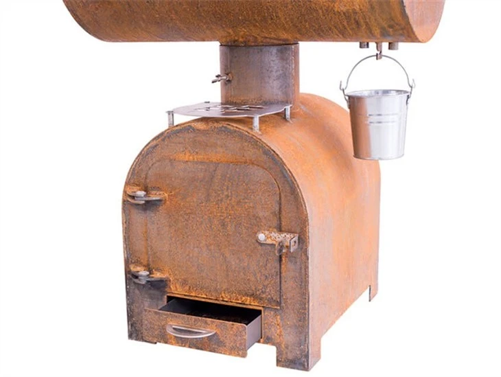 corten steel Portable Charcoal Bbg Grill