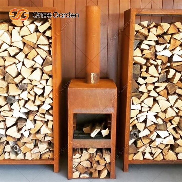 Garden Stoves Wood Burning Fireplace Outdoor