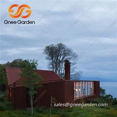 חיפוי קיר מפלדת קורטן